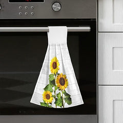 Sunflowers Hanging Towel for Farmhouse Decor