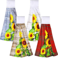 Sunflowers Hanging Towel for Farmhouse Decor