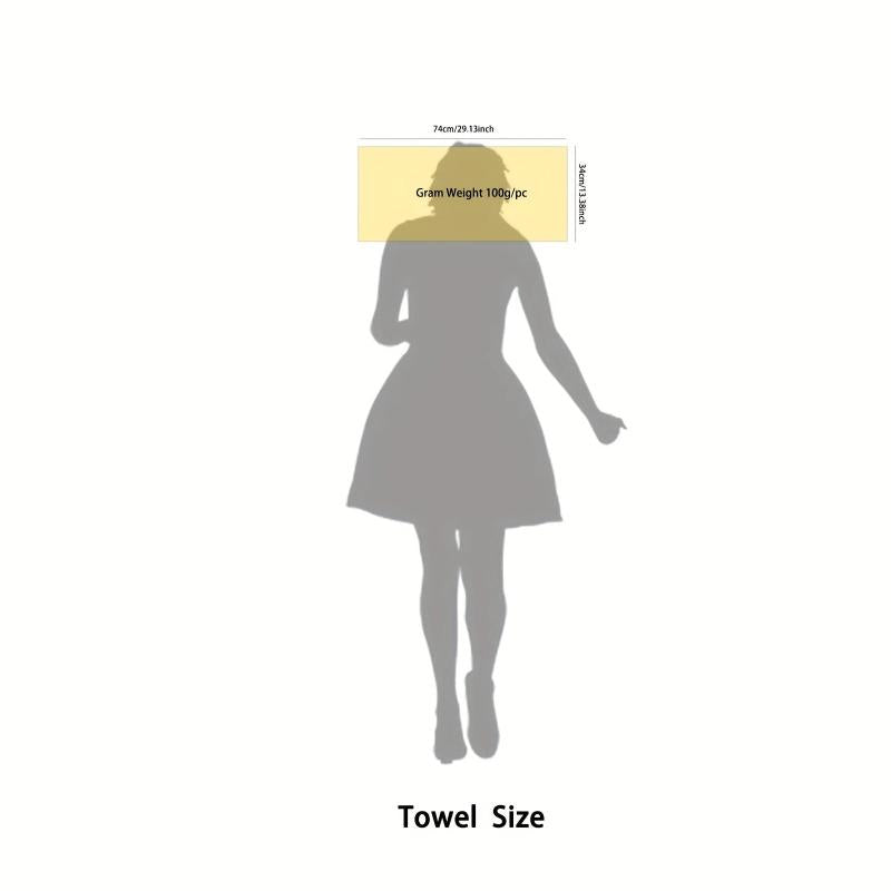 2pcs Christmas Embroidered Hand Towel Soft Face Towel for Bathroom