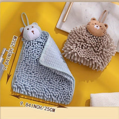 Soft Chenille Fingertip Towel Quick Drying Hand Towel