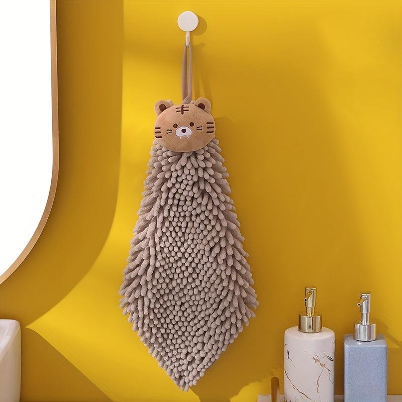 Soft Chenille Fingertip Towel Quick Drying Hand Towel