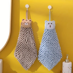 Soft Chenille Fingertip Towel Quick Drying Hand Towel