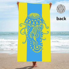 Microfiber Beach Towel Quick Drying Soft Absorbent Sandproof Lightweight