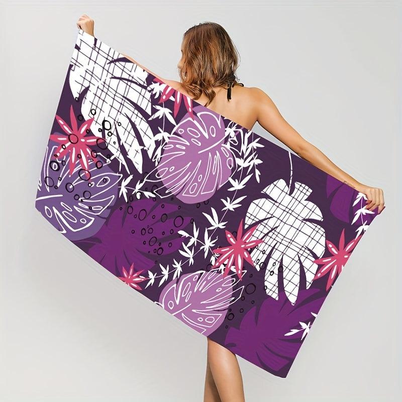 Microfiber Beach Towel Quick Drying Soft Absorbent Sandproof Lightweight