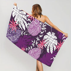 Microfiber Beach Towel Quick Drying Soft Absorbent Sandproof Lightweight