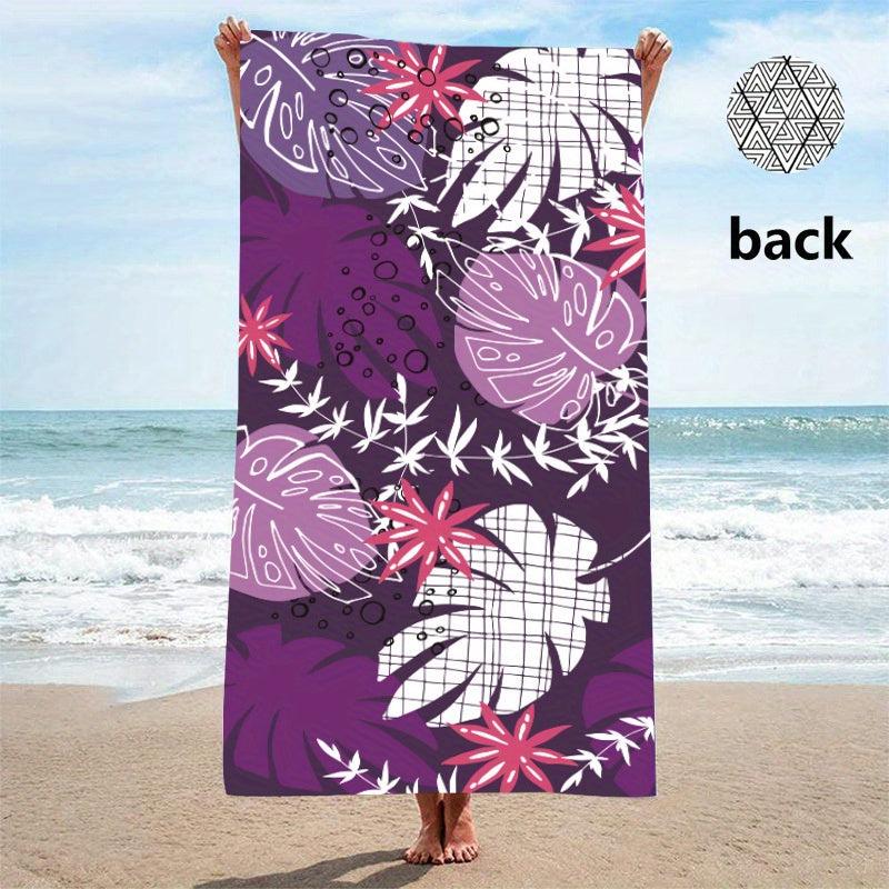 Microfiber Beach Towel Quick Drying Soft Absorbent Sandproof Lightweight