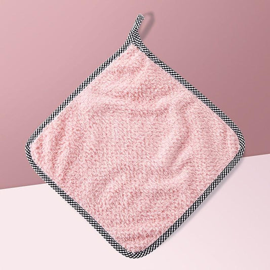 Coral Fleece Fingertip Towel Absorbent Cleaning Rag