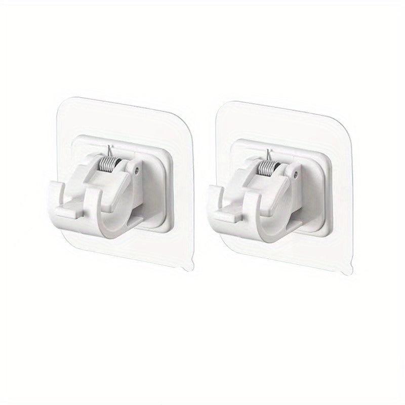 Adhesive Curtain Rod Brackets for Bathroom Hotel