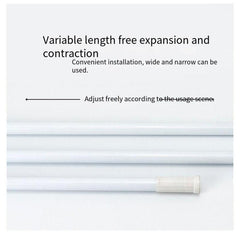1pc Telescopic Curtain Rod Multifunctional Shower Curtain Rod