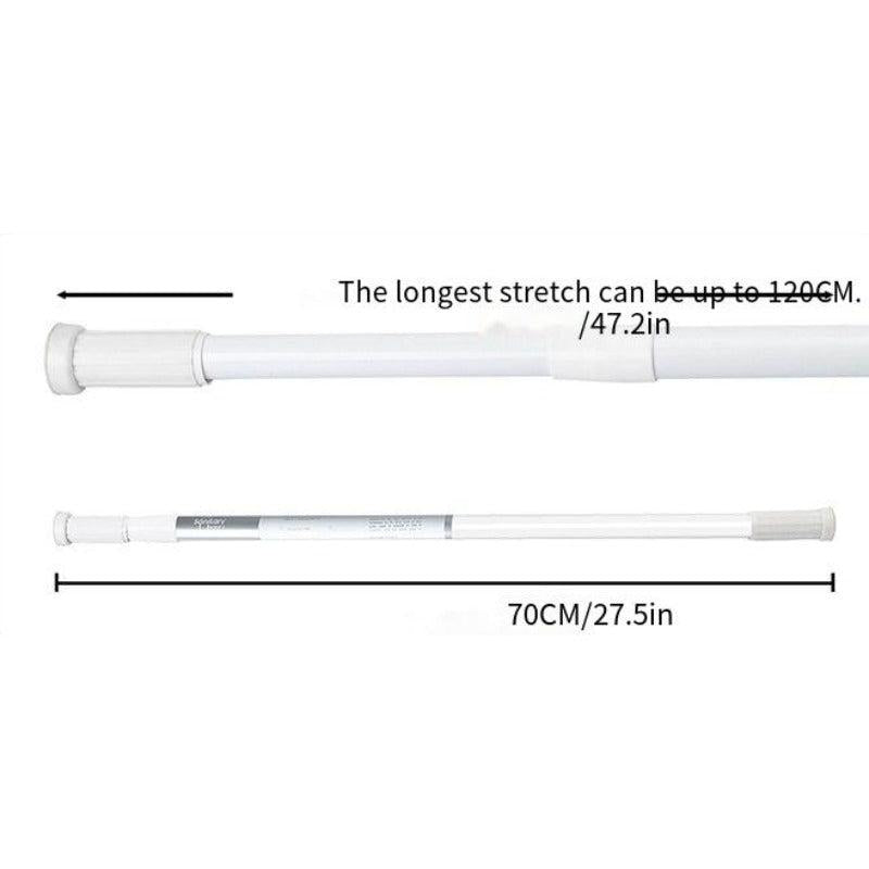 1pc Telescopic Curtain Rod Multifunctional Shower Curtain Rod