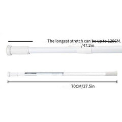 1pc Telescopic Curtain Rod Multifunctional Shower Curtain Rod