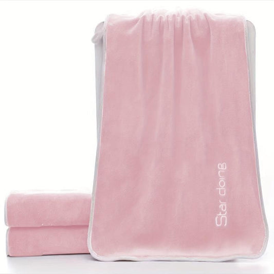 3pc Bathroom Towel Set Absorbent Quick Drying Shower Towel