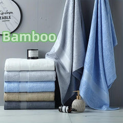Soft Bamboo Bath Towel 26.7x55.1in