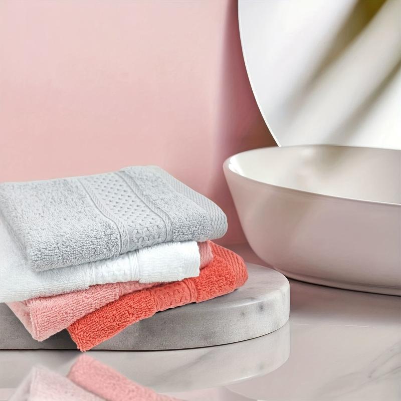 12pcs Soft Wash Cloths Bathroom Washcloths 13x13 Inches