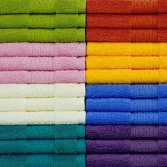 12pcs Soft Wash Cloths Bathroom Washcloths 13x13 Inches