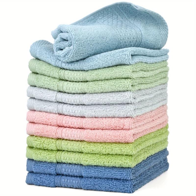 12pcs Soft Wash Cloths Bathroom Washcloths 13x13 Inches