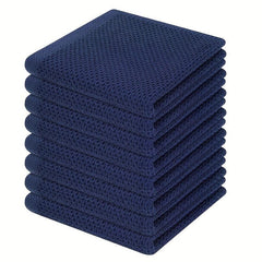 8pcs Washcloths Scouring Pads Soft Absorbent Dish Towel