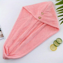 Soft Hair Drying Cap Absorbent Quick Drying Towel for Women