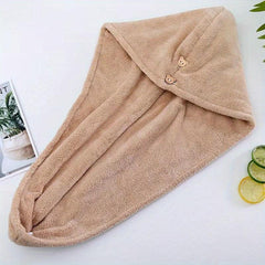 Soft Hair Drying Cap Absorbent Quick Drying Towel for Women