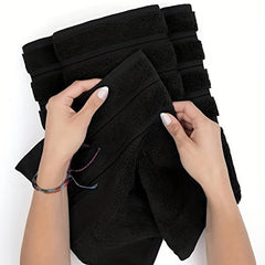 6pcs Towel Set Soft Absorbent Towels For Bathroom