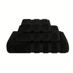 6pcs Towel Set Soft Absorbent Towels For Bathroom