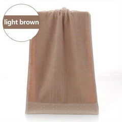 Dot Pattern Hand Towel Soft Skin-friendly Face Towel Absorbent Towel