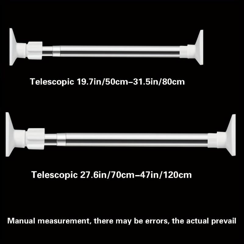 Stainless Steel Telescopic Rod Retractable Curtain Rod Tension Curta