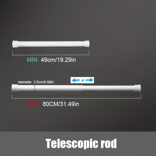 Telescopic Rod Strong Load-bearing Rob For Shower Curtain Clothes Drying