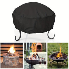 Waterproof Round Fire Pit Cover Full Coverage Patio Fire Pit Cover