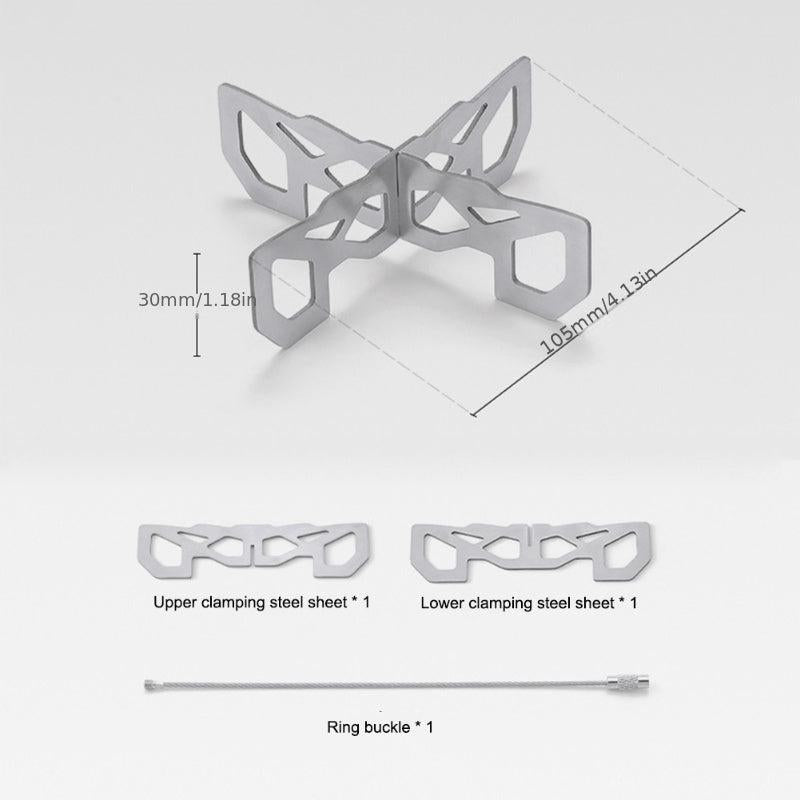Stainless Steel Stove Stand for Camping and Backpacking
