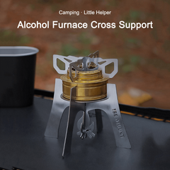 Stainless Steel Stove Stand for Camping and Backpacking