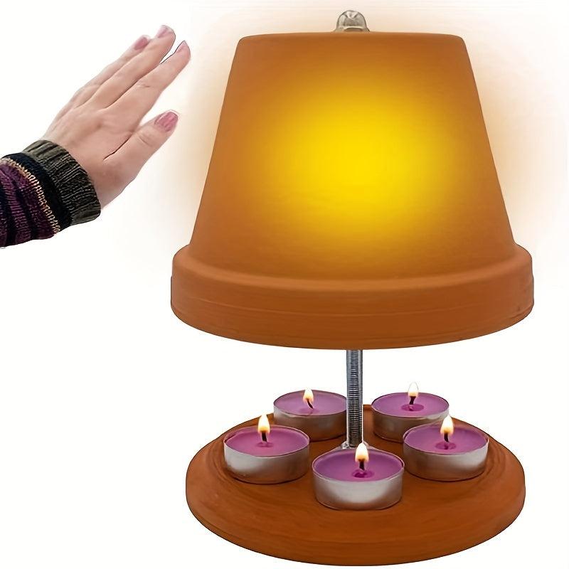 Tea Light Candle Heating Kit Stove Candle Heater for Home Dining Living Room