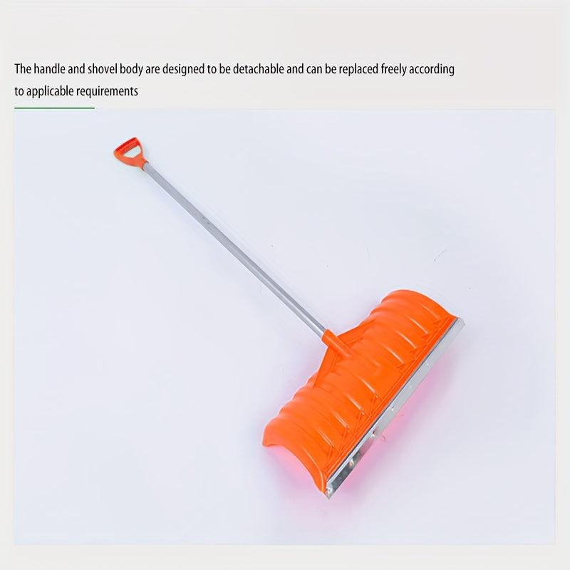 Practical Snow Shovels with Detachable Snow Cleaning Tools