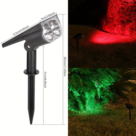 Solar Tree Spotlight Outdoor Landscape Lighting for Garden Villa