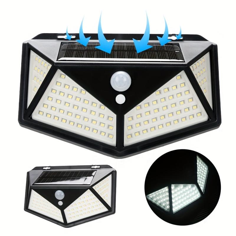 Solar Waterproof LED Wall Lamp for Outdoor Party Yard Decor