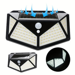 Solar Waterproof LED Wall Lamp for Outdoor Party Yard Decor