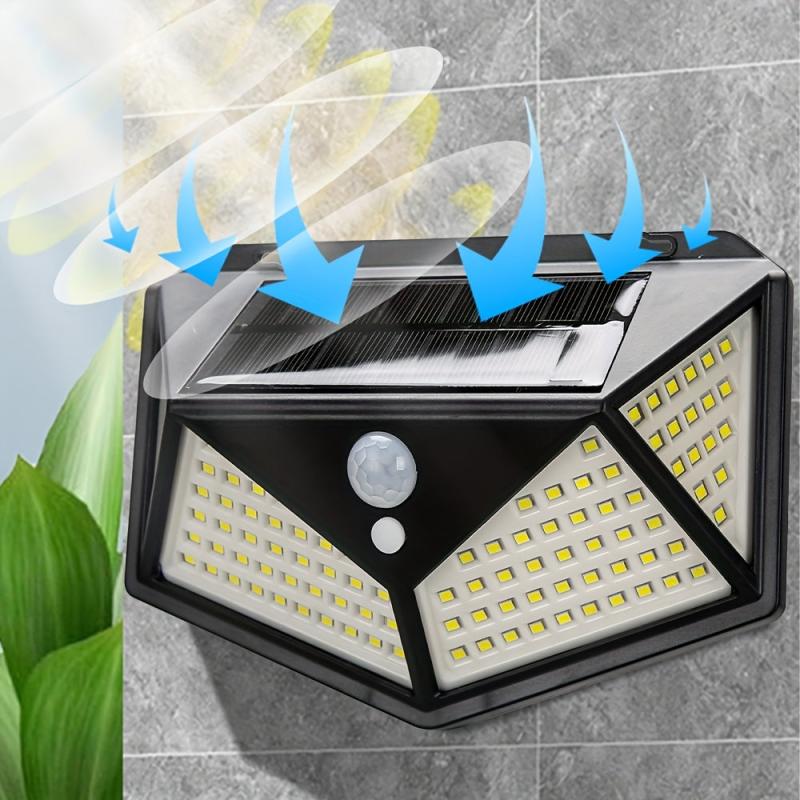 Solar Waterproof LED Wall Lamp for Outdoor Party Yard Decor