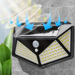 Solar Waterproof LED Wall Lamp for Outdoor Party Yard Decor