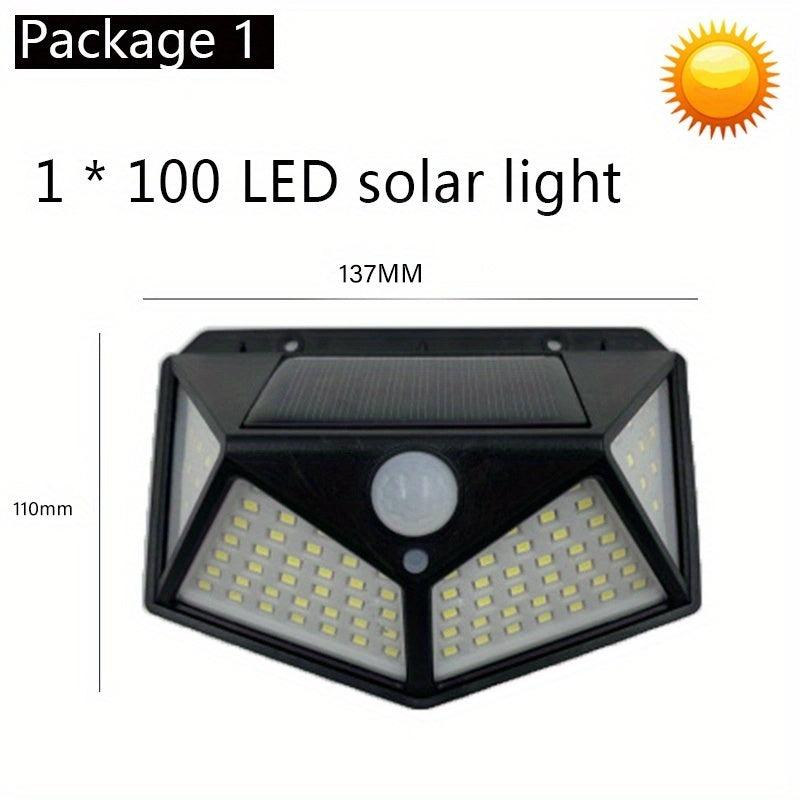 Solar Waterproof LED Wall Lamp for Outdoor Party Yard Decor