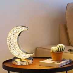 Portable Crystal LED Table Lamp 3 Brightness Levels