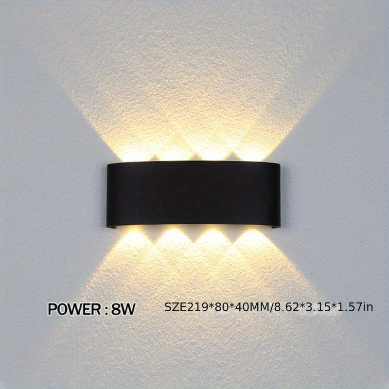 LED Outdoor Wall Lamp IP65 Waterproof Aluminum AC86-265