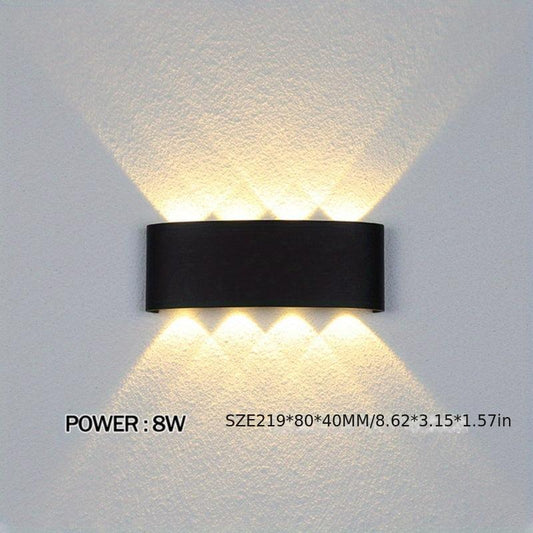 LED Outdoor Wall Lamp IP65 Waterproof Aluminum AC86-265