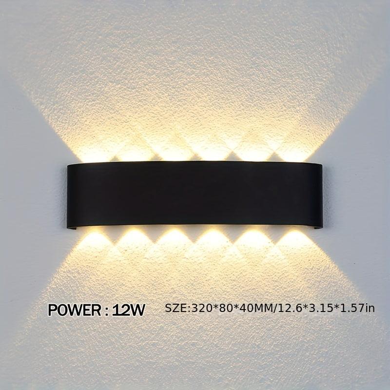 LED Outdoor Wall Lamp IP65 Waterproof Aluminum AC86-265