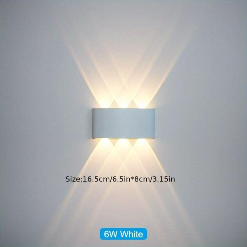 LED Outdoor Wall Lamp IP65 Waterproof Aluminum AC86-265