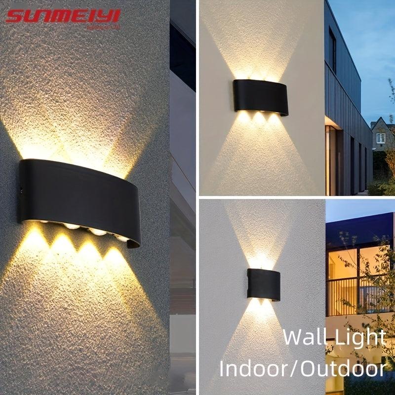 LED Outdoor Wall Lamp IP65 Waterproof Aluminum AC86-265