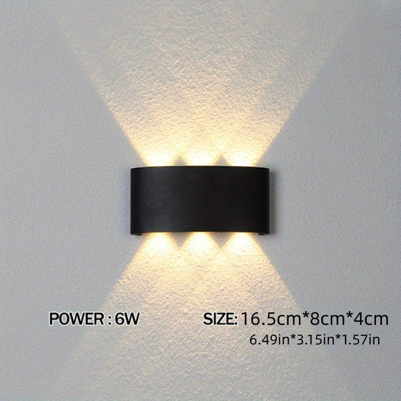 LED Outdoor Wall Lamp IP65 Waterproof Aluminum AC86-265