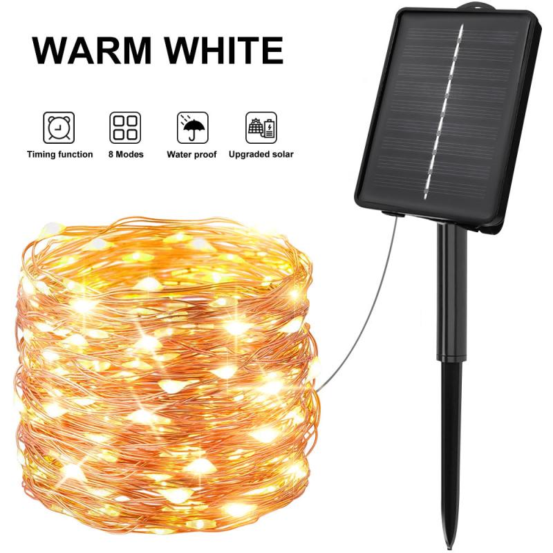 Solar Fairy Lights 50 300 LEDs 8 Modes