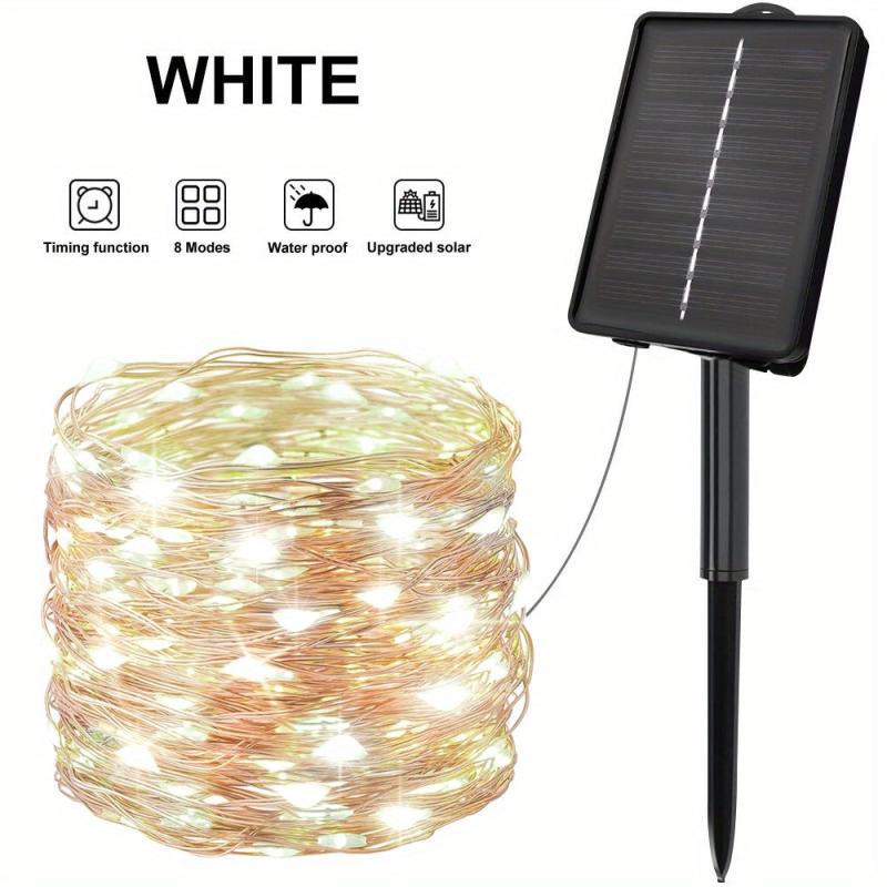 Solar Fairy Lights 50 300 LEDs 8 Modes