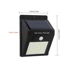 4pcs Solar Wall Light 30LED Outdoor Waterproof Garden Light
