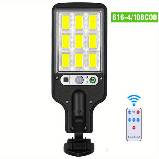 Remote Controlled Solar Post Light with Motion Sensor